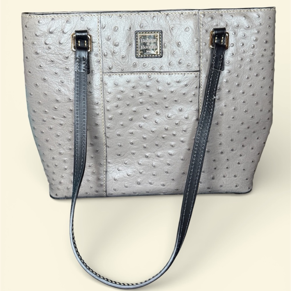 Dooney & bourke ostrich Lexington tote